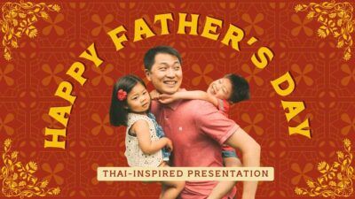Slides Carnival Google Slides and PowerPoint Template Elegant Happy Father’s Day in Thailand 1