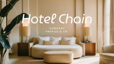 Elegant Hotel Chain Company Profile Slides
