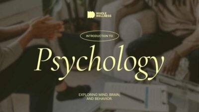 Elegant Introduction to Psychology Slides 1