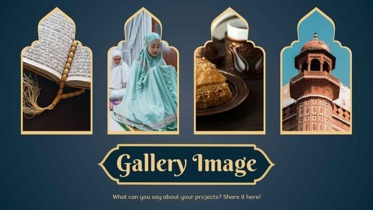 Elegante Año Nuevo islámico - diapositiva 9