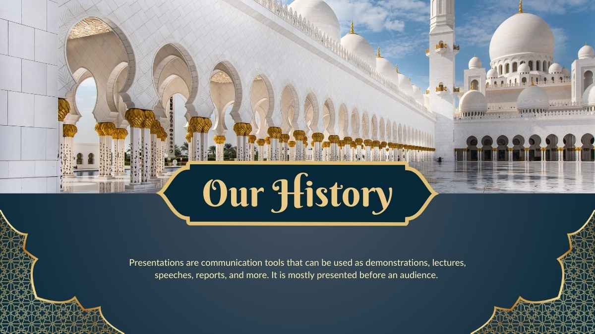 Ano Novo Islâmico Elegante - slide 13