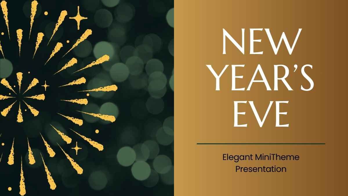 Elegant New Year’s Eve - slide 0