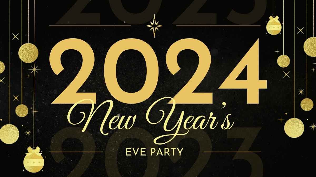 Elegant New Year’s Eve Party - slide 0