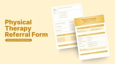 Elegant Physical Therapy Referral Form 1
