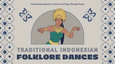 Slides Carnival Google Slides and PowerPoint Template Elegant Traditional Indonesian Folklore Dances 2