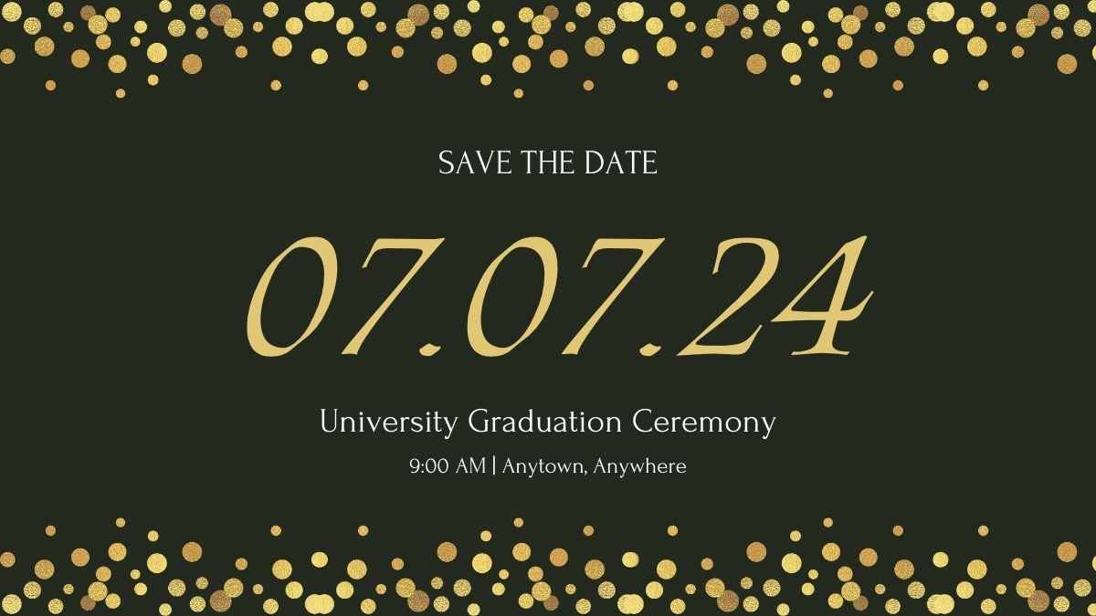 Elegant University Graduation Ceremony - slide 7