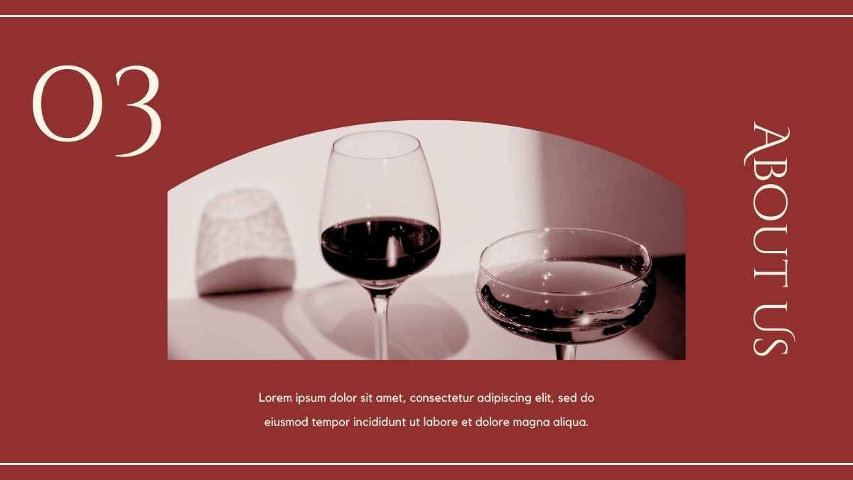Catálogo de degustação de vinhos vintage elegantes - slide 13