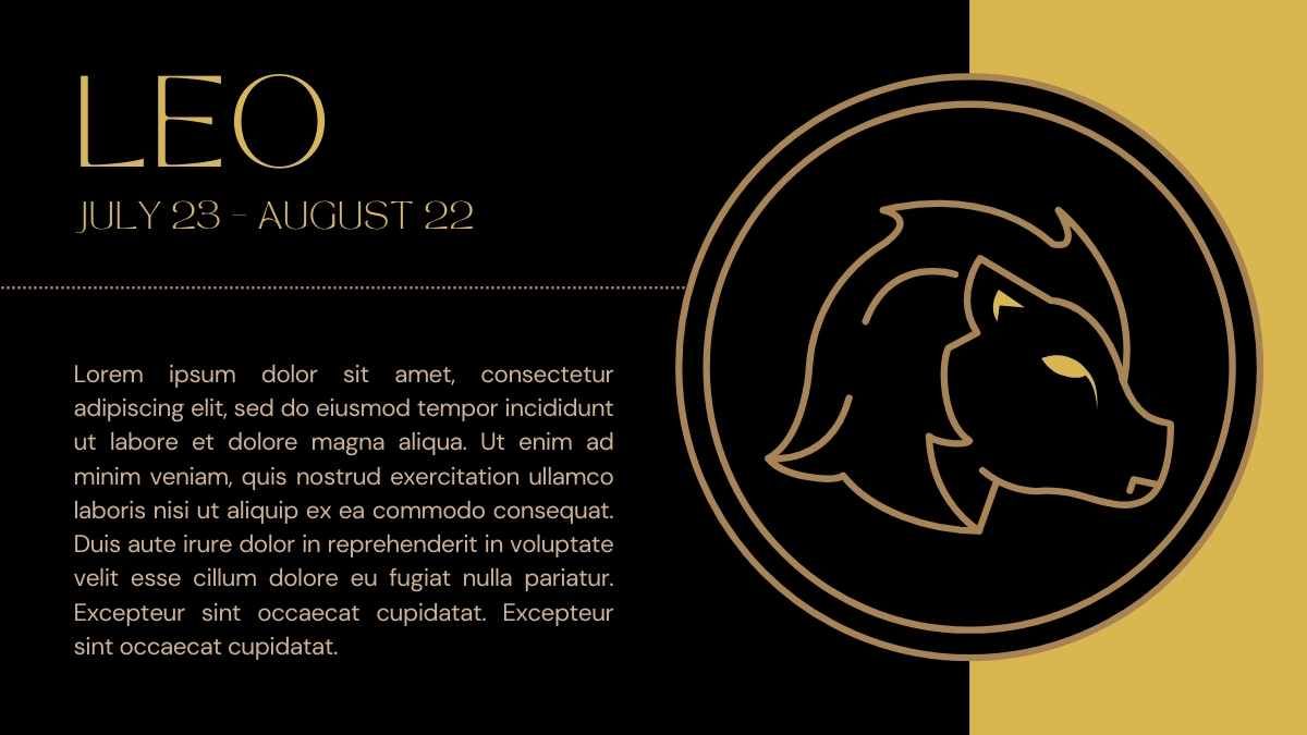 Estudio de caso de Elegant Zodiac Signs - diapositiva 10