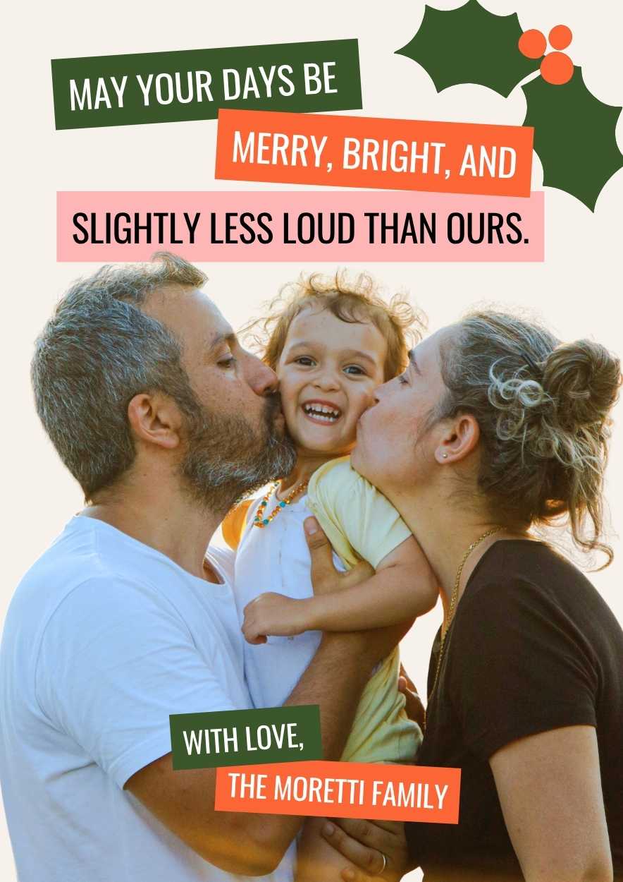 Family Christmas Greeting Card - slide 2