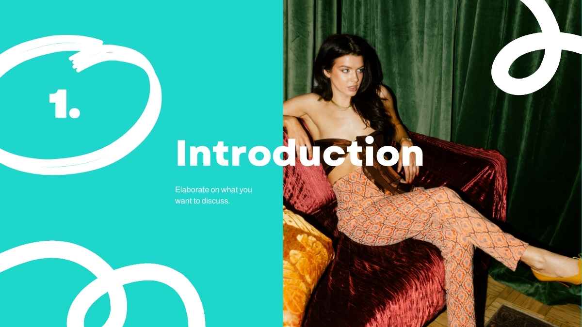 Aesthetic Fashion Influencer Portfolio Slides - slide 6