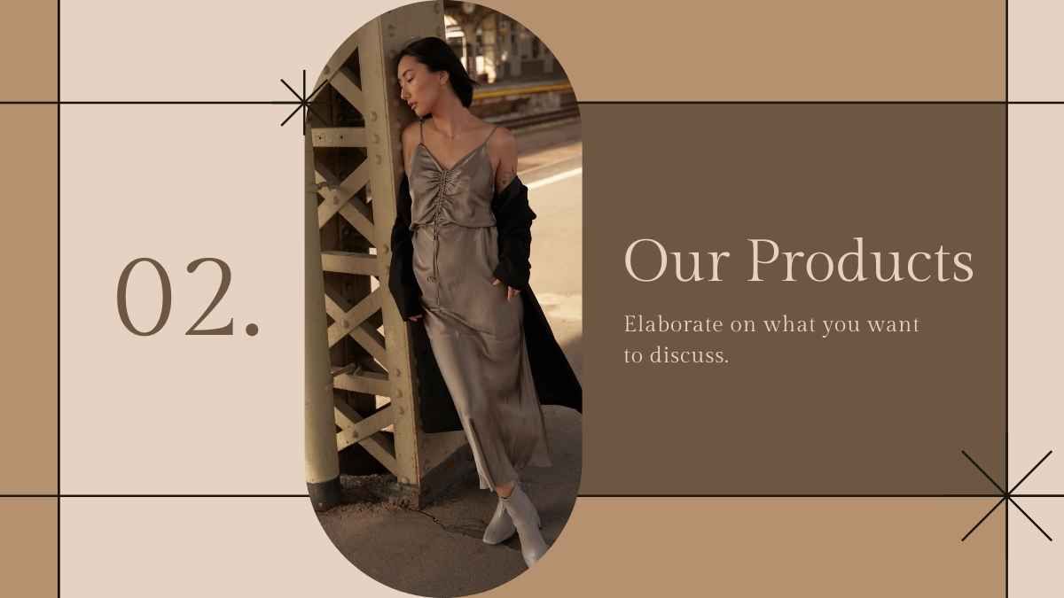 Presentación de negocios de revista de moda - diapositiva 9
