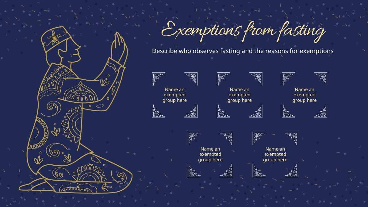 Fasting in Ramadan Slides - slide 8