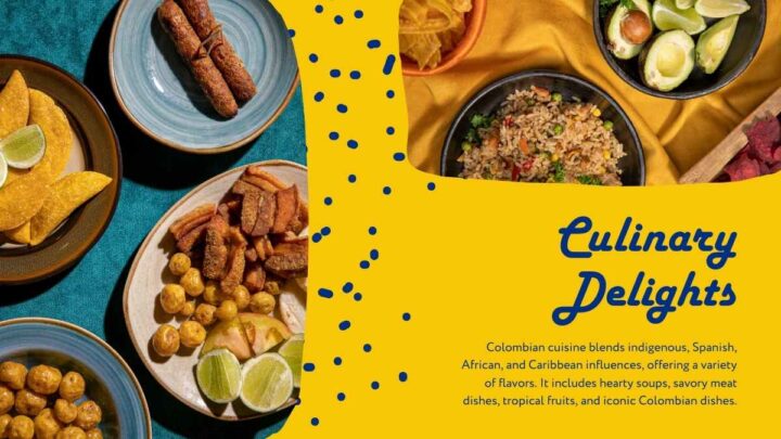Colombia Travel Tour. Free Slides Template — SlidesCarnival