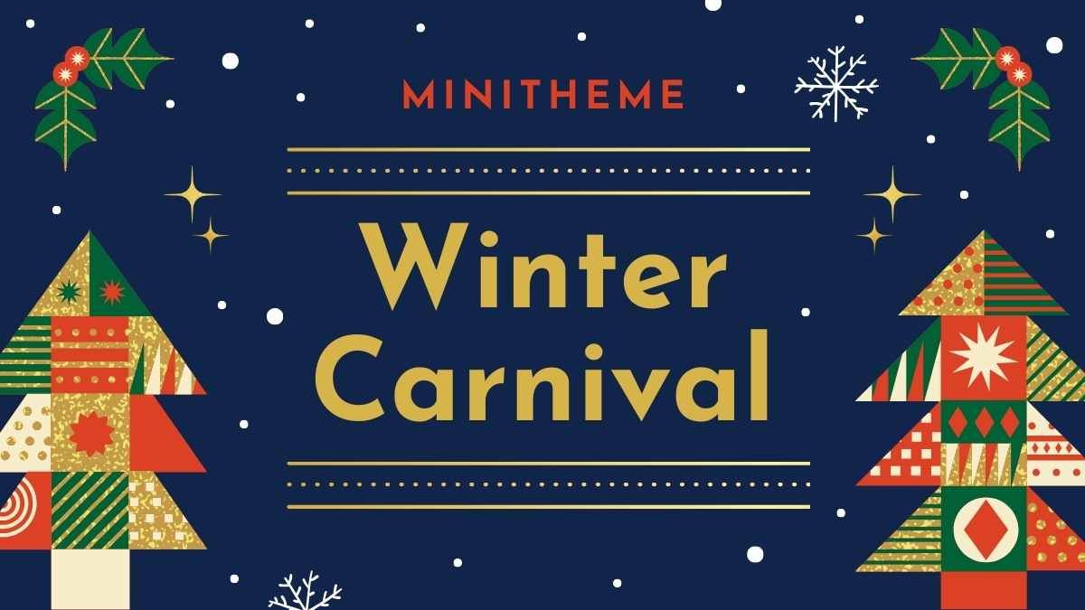 Festive Winter Carnival Minitheme - slide 0