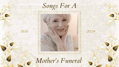 Floral Elegant Songs For A Mother’s Funeral Slides