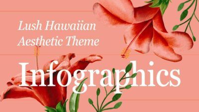 Floral Lush Hawaiian Aesthetic Theme Infographics