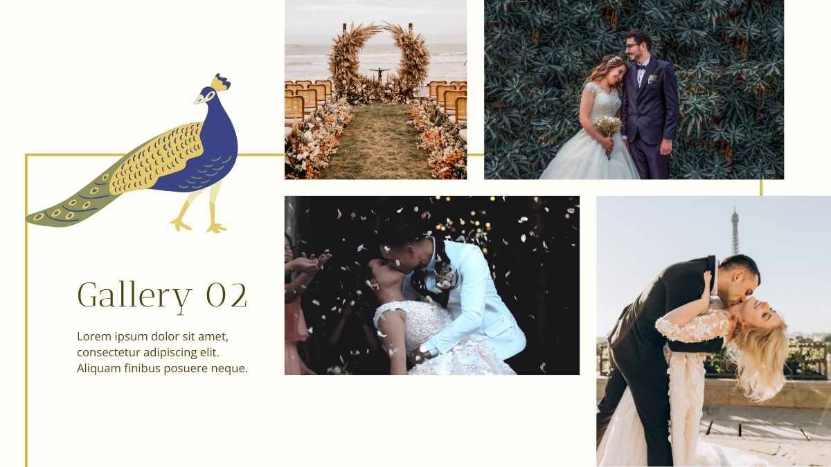 Mini de aniversario de bodas floral - diapositiva 10