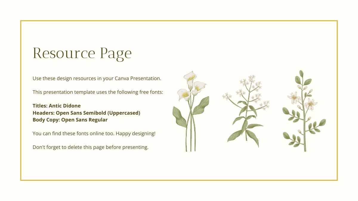 Floral Wedding Anniversary Minitheme - slide 14