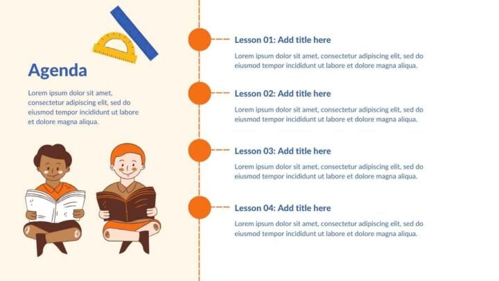 Fun Illustrated Lesson Plan for Pre-K. Free PPT & Google Slides ...