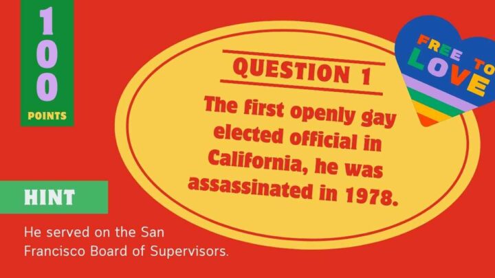 Fun LGBTQ Pride Month Trivia Jeopardy. Free Game Slides Template ...
