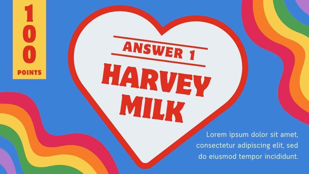 Fun LGBTQ Pride Month Trivia Jeopardy - slide 6