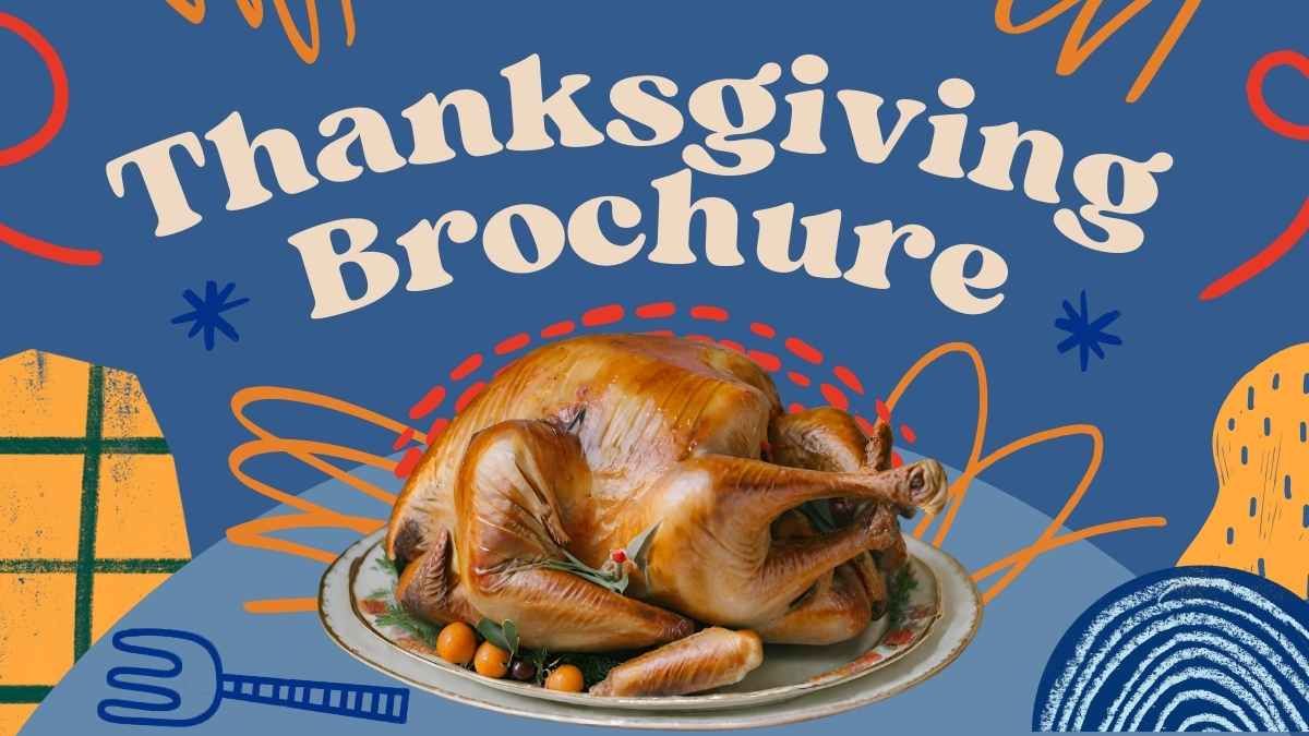 Fun Thanksgiving Brochure - slide 0
