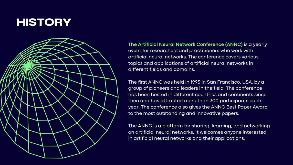 Futuristic Artificial Neural Networks Conference - slide 6