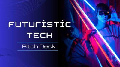 Futuristic Tech Pitch Deck