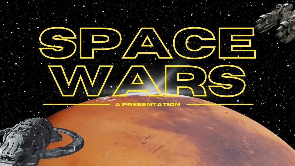 Galactic Space Themed Presentation - slide 0