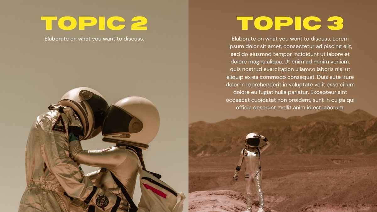 Galactic Space Themed Presentation - slide 10