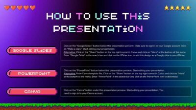 Gaming Interface Style Thesis. Free Presentation Template — SlidesCarnival