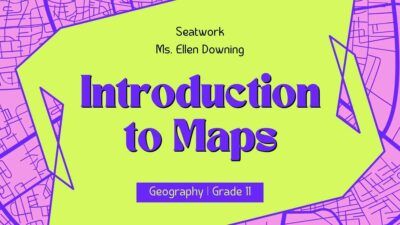 Cuestionario de geografía: Introducción a los mapas