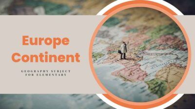 ミニマルな地理学のテーマ：ヨーロッパ大陸