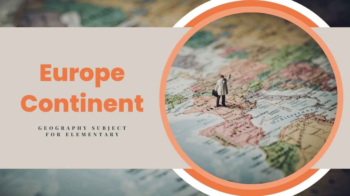 ミニマルな地理学のテーマ：ヨーロッパ大陸 - slide 0