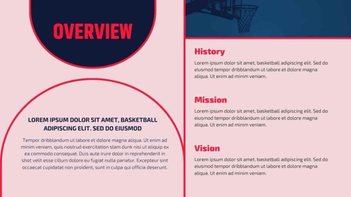 Basketball Court. Free PPT & Google Slides Template — SlidesCarnival