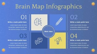 Brain Map Infographic. Free Infographics Template — SlidesCarnival