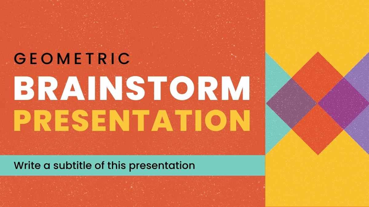 Geometric Brainstorm Presentation - slide 0