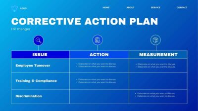Corrective Action Plan. Free PPT & Google Slides Template — SlidesCarnival
