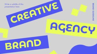 Geometric Creative Agency Brand Slides