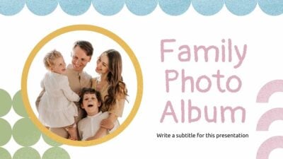 Geometric Family Photo Album