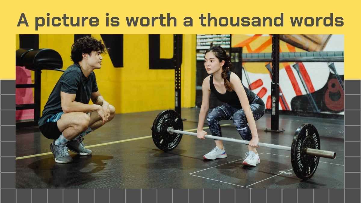 Desata el potencial de tu gimnasio con esta plantilla de PPT y Google Slides de Entrenamiento de Intervalos de Alta Intensidad (HIIT). - diapositiva 14
