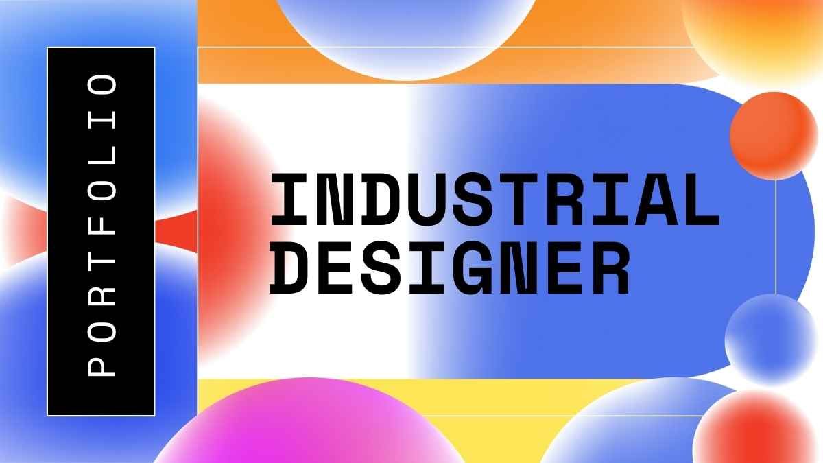 Modern Geometric Industrial Designer - slide 0