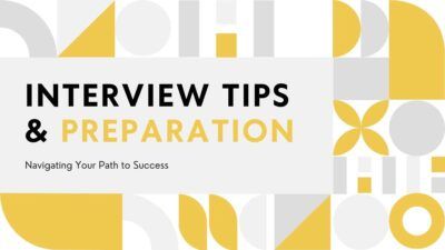 Slides Carnival Google Slides and PowerPoint Template Geometric Interview Tips & Preparation 2