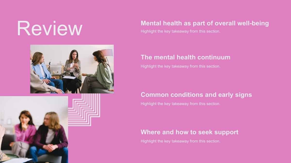 Geometric Mental Health Awareness Slides - slide 13