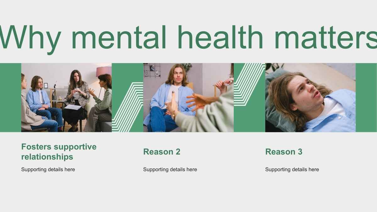 Geometric Mental Health Awareness Slides - slide 4