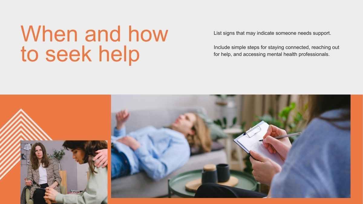 Geometric Mental Health Awareness Slides - slide 7