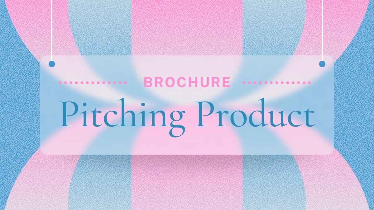 Geometric Pitching Product Brochure Slides - slide 1