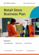 Geometric Retail Store Business Plan 1