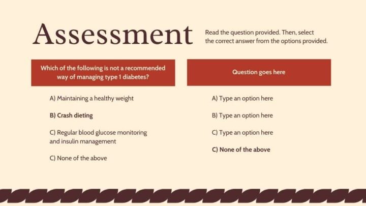 Type 1 Diabetes. Free PPT & Google Slides Template — SlidesCarnival