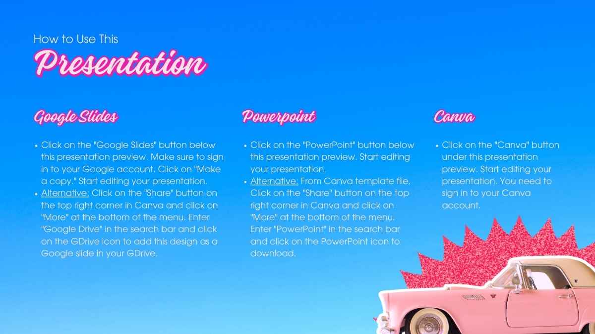 Private: Girl Power Pink Slides - slide 2
